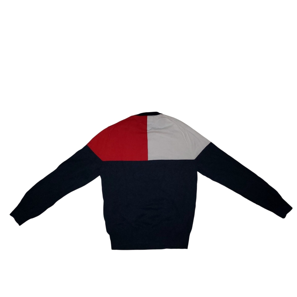 Tommy Hilfiger Red, White, and Black Crewneck Sweater - Picture 3 of 6